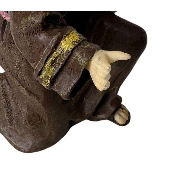 Vintage Lang and Wise Nativity Lisa Blowers Away in a Manger 6 pc 1998 2nd Ed - Picture 3 of 16